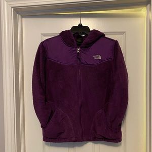 Girls XL purple north face